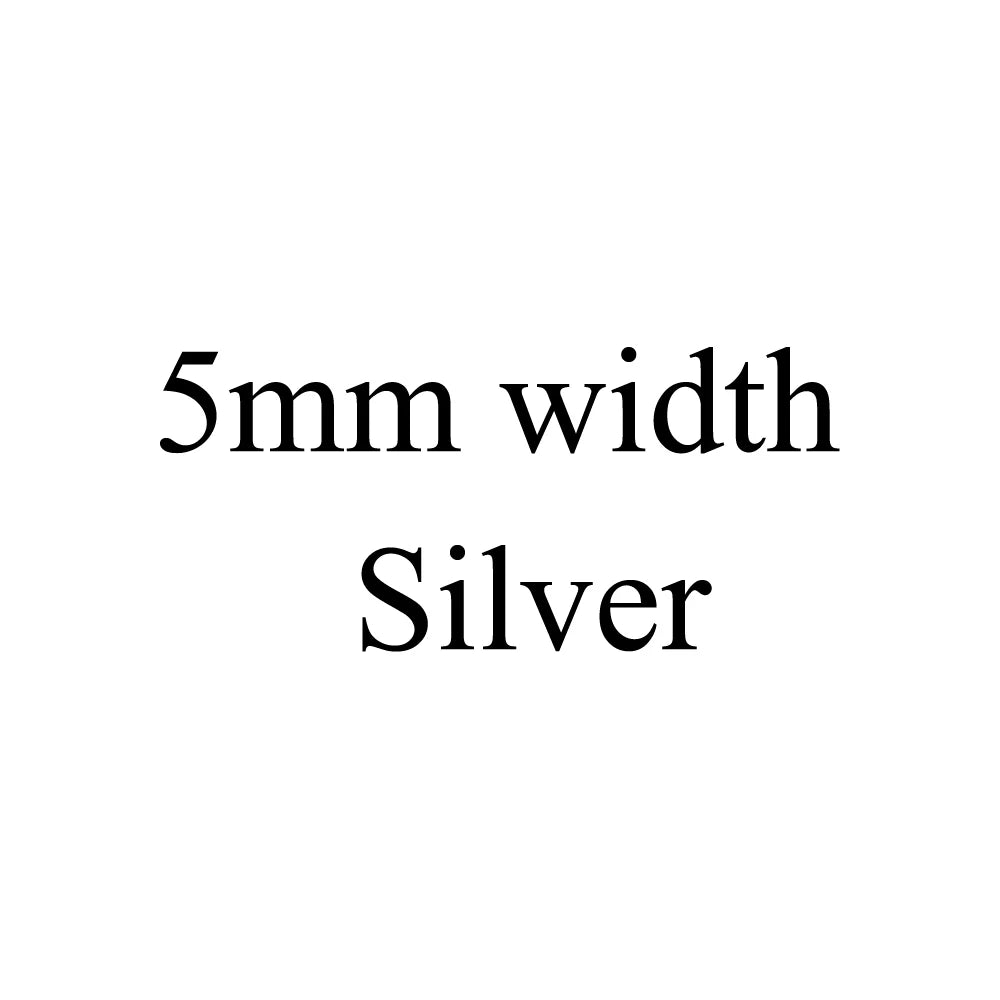 BC249 3MM 4MM 5MM Men and Women Tennis Chain Necklace Fashion Jewelry