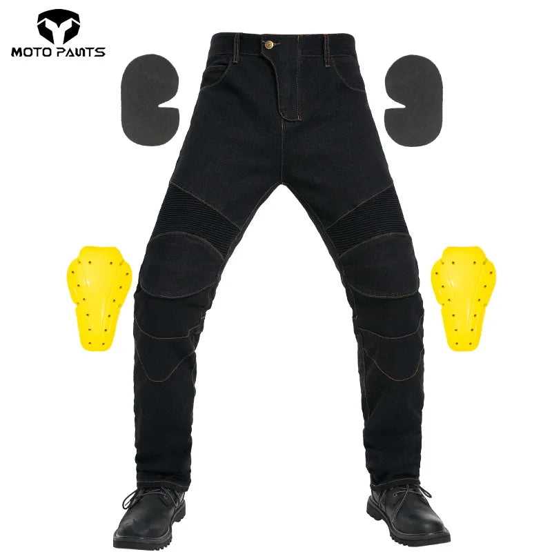 Motorcycle Jeans Wearable Motorcycle Motorbike Moto Trousers Touring Racing Riding Pants With CE Motorbike Protection
