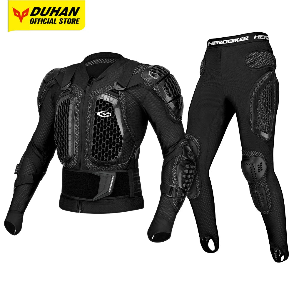 Motorcycle Body Armor Four Seasons Anti-fall Motorbike Riding Armor Full Body Equipment Motocross Armor Protective Clothing