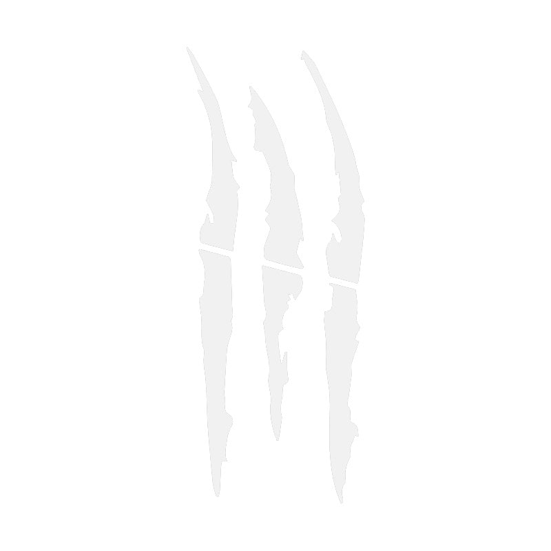 Motorcycle Car Sticker Universal Monster Claw Scratched Stripe Decal Marker Reflective Waterproof Moto Decoration Accessories