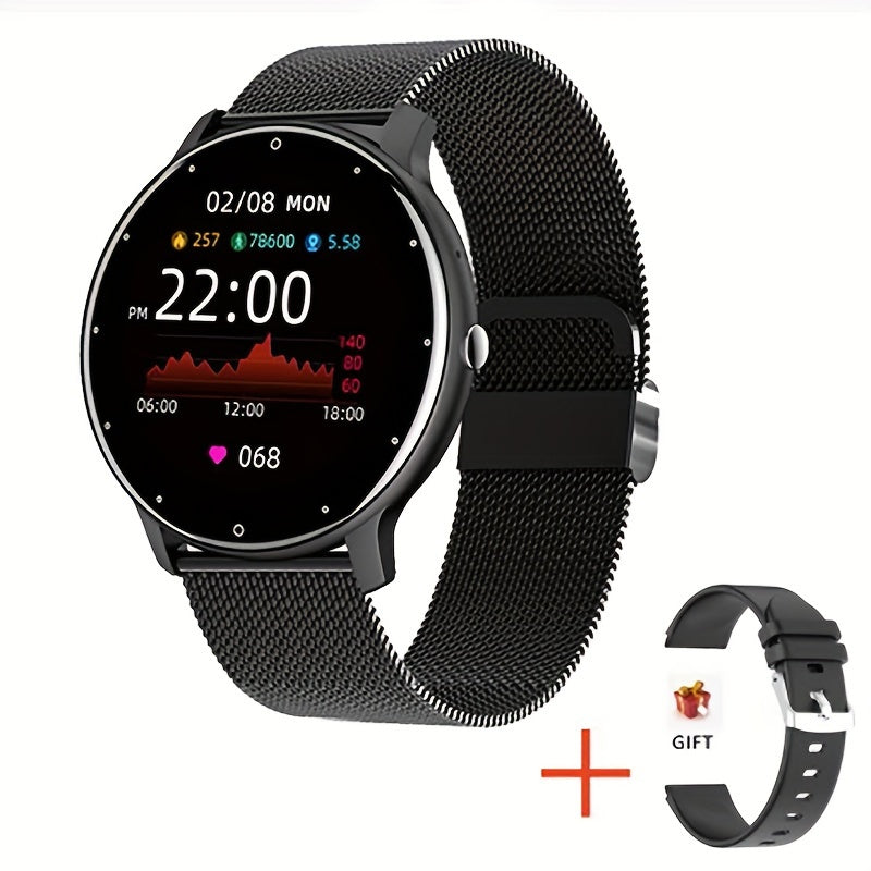 Smart Watches, Men's Sport Multifunction Waterproof Full Touch Screen Smartwatch For Android IOS