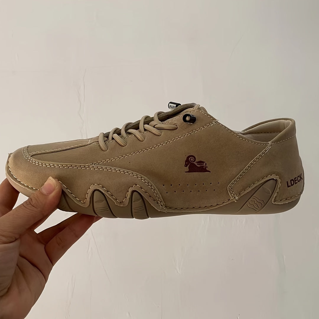 Men's Low-Top Casual Shoes, Fashionable Work Business Men's Large Size Sneakers