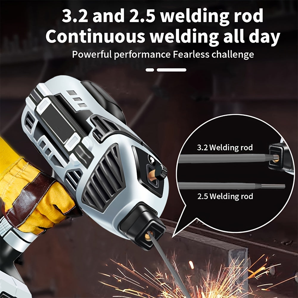Semi-automatic Welding Machine 220V±15% Handheld Arc Welder Home Electric Welder Fully Automatic Smart Welder With Toolbox, European Plug