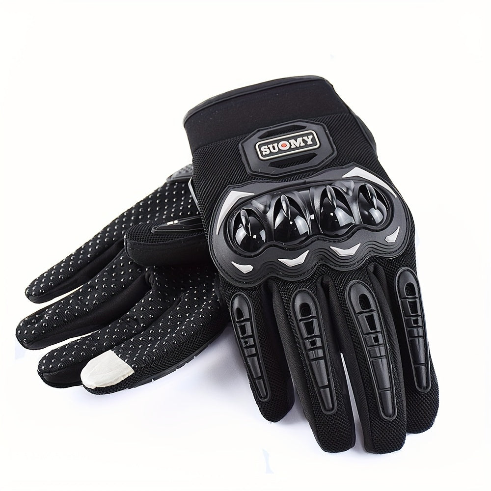 SUOMY Summer Motorcycle Gloves Men Women Touch Screen Breathable Moto Racing Riding Motorbike Motocross Gloves