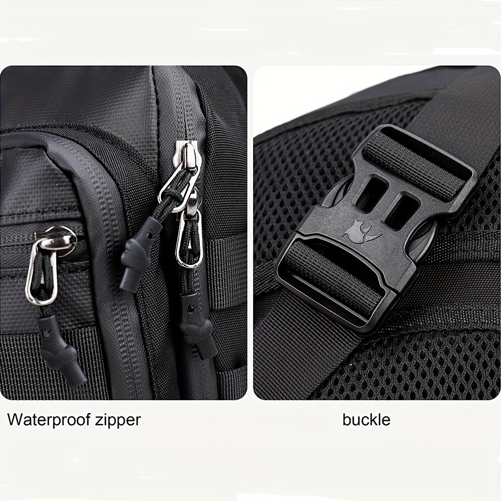 Black Motorcycle Drop Leg Bag Motor Waist Bag 3L Thigh Belt Hip Bum Motorbike Cycling Outdoor Riding Hiking Climbing Travel Cell/Mobile Phone Purse Fanny Pack Bag Multifunction Chest Bag Shoulder Bag
