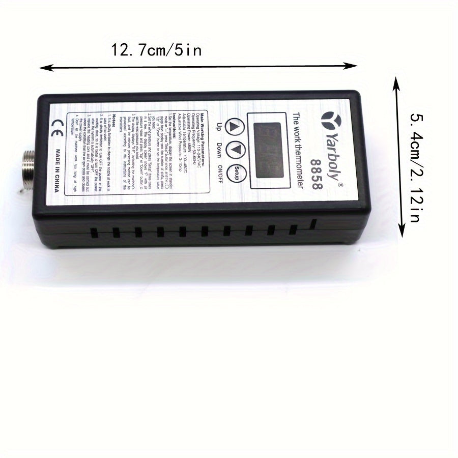 1 Set, 5.08 Cm 1 Hot Air Gun And Electric Soldering Iron Station, 8898 Portable Rework Station, Soldering Kit, Fathers Day Gifts, Gadgets For Men