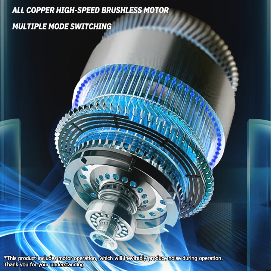 150PSI Handheld Air Compressor Electric Wireless Portable Tire Inflator Pump Digital Display LED Lighting, For Car Motorcycle Bicycle Balls