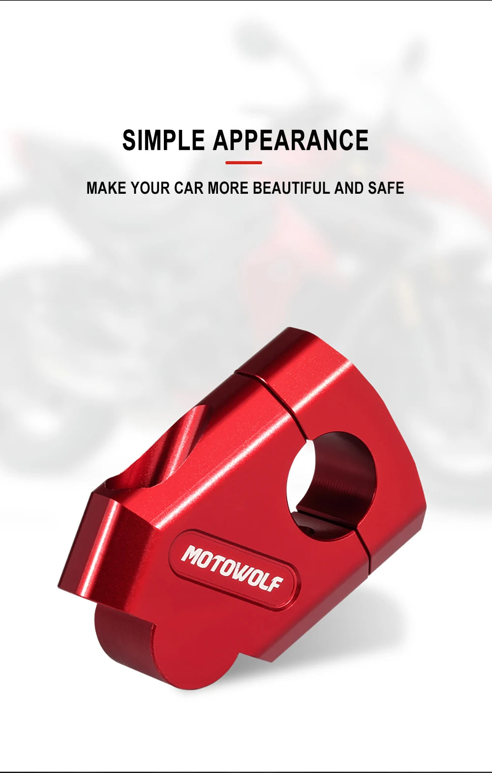 NEW Motorcycle 22mm 28mm Handlebar Heightening Riser Bar Clamp Mount For Honda NTV650 NTV 650 Deauville 700 Varadero 125