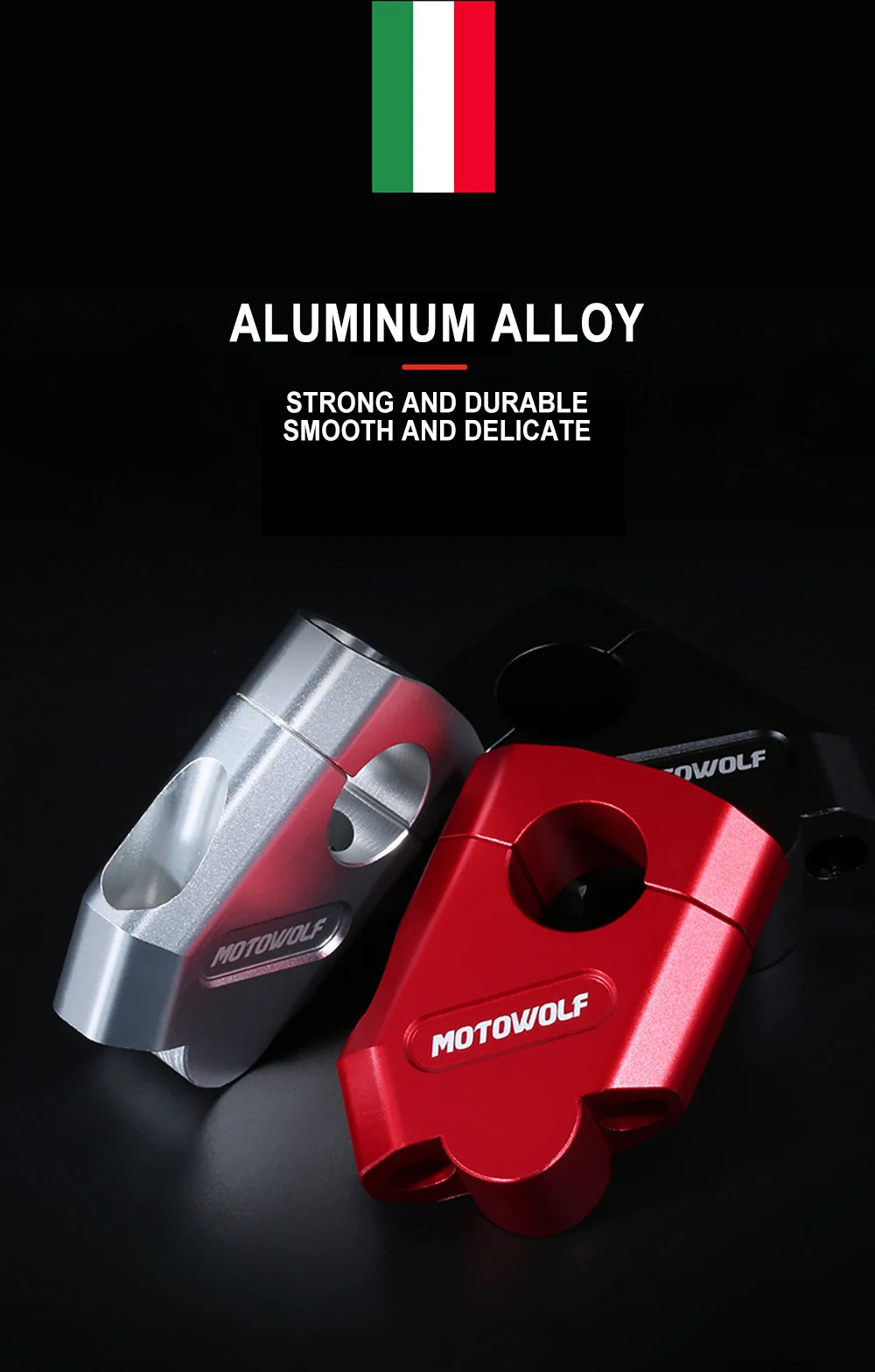 NEW Motorcycle 22mm 28mm Handlebar Heightening Riser Bar Clamp Mount For Honda NTV650 NTV 650 Deauville 700 Varadero 125