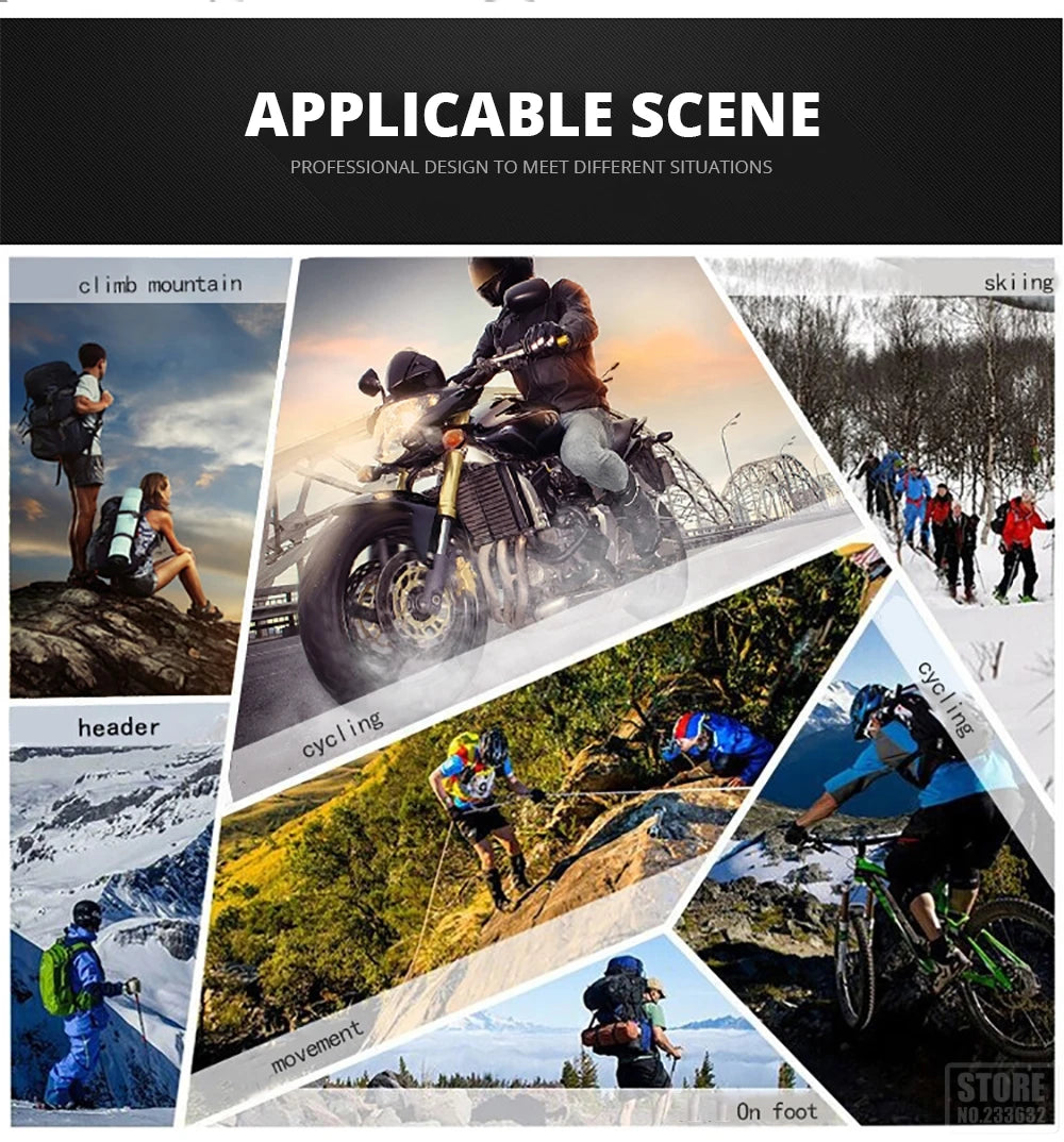 Motorcycle Gloves Windproof Waterproof Guantes Moto Men Motorbike Riding Gloves Touch Screen Moto Motocross Gloves Winter