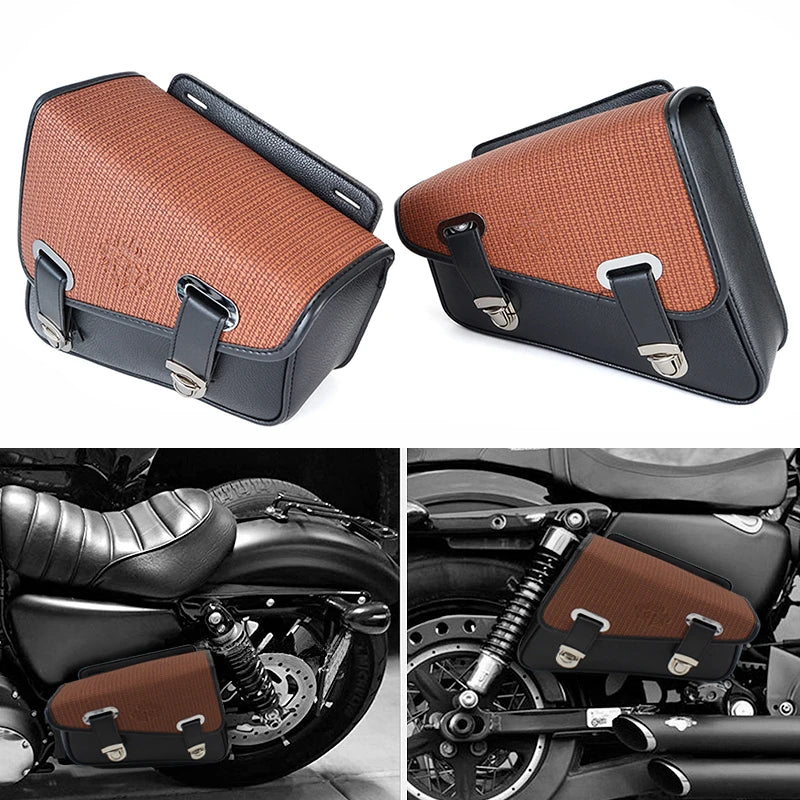 New Motorcycle Waterproof Racing Race Moto Helmet Travel Bags Suitcase Saddlebags One Pair of Raincoat