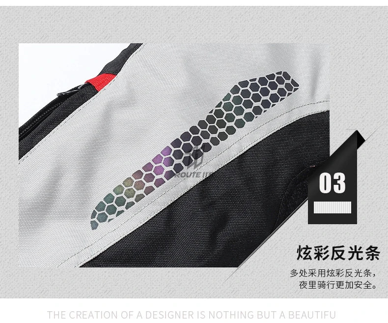 GHOST RACING Motorcycle Jacket Protective Gear Motorbike Riding moto jacket Waterproof windproof Moto Clothing Motorcycle Suits