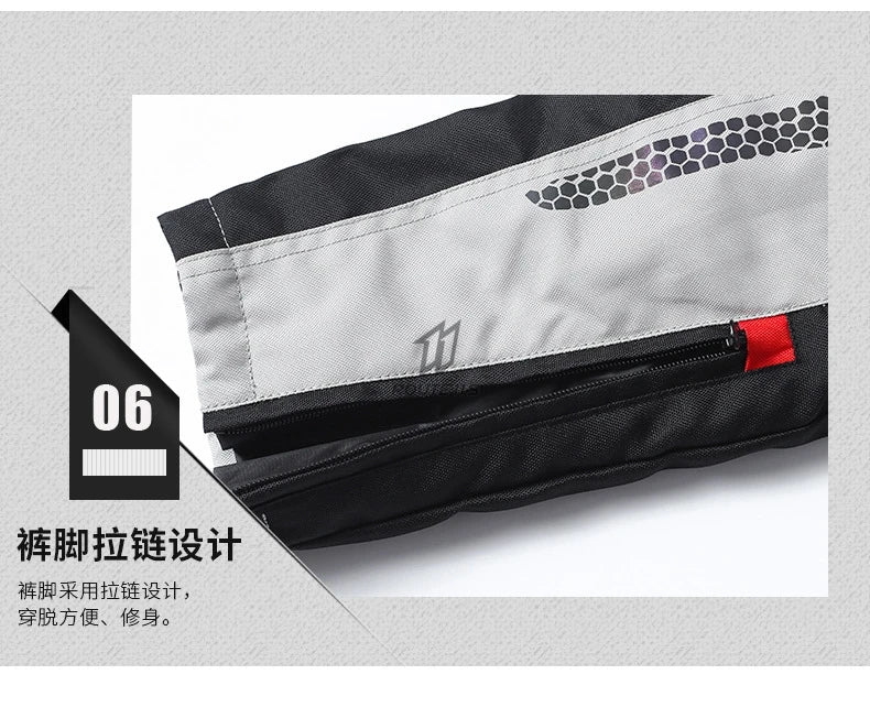 GHOST RACING Motorcycle Jacket Protective Gear Motorbike Riding moto jacket Waterproof windproof Moto Clothing Motorcycle Suits