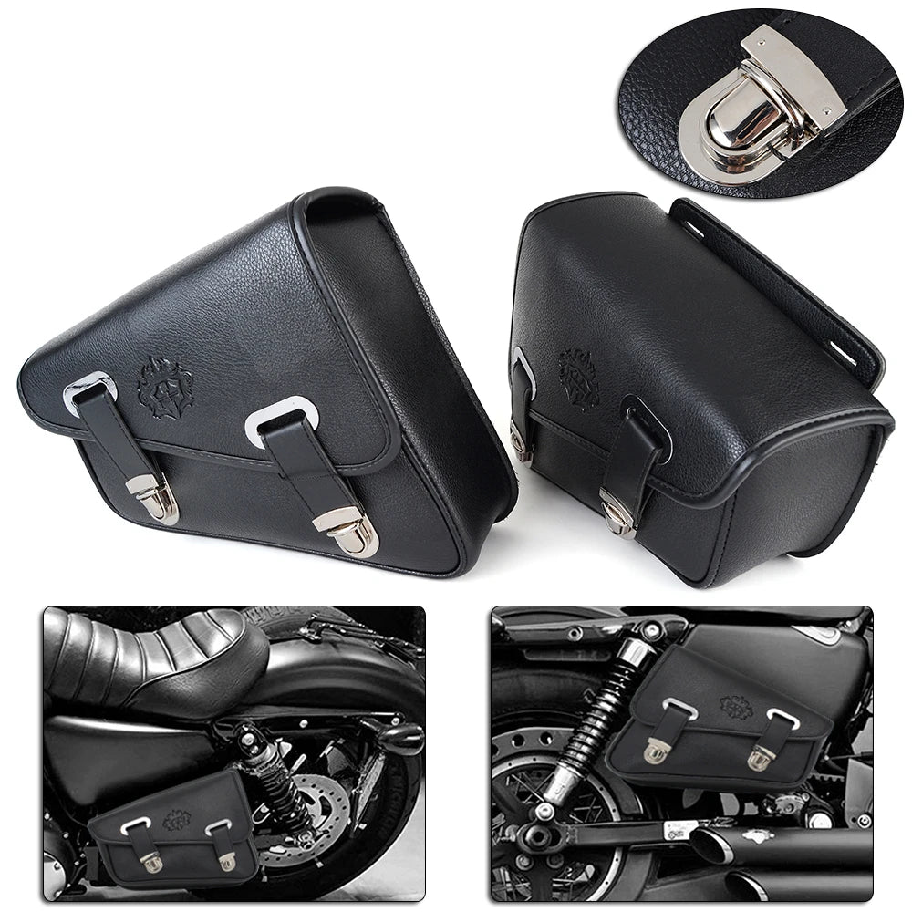 New Motorcycle Waterproof Racing Race Moto Helmet Travel Bags Suitcase Saddlebags One Pair of Raincoat