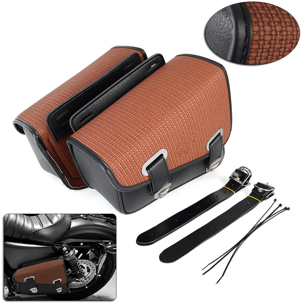 New Motorcycle Waterproof Racing Race Moto Helmet Travel Bags Suitcase Saddlebags One Pair of Raincoat