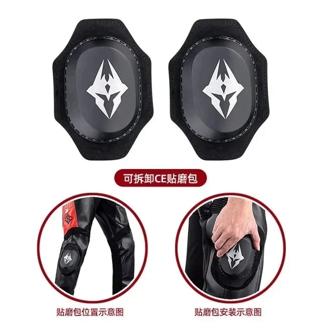 Motorcycle Jacket Male Waterproof Winter Warm Racing Suit Motorcycle Female Windproof Rain and Fall Leather Set