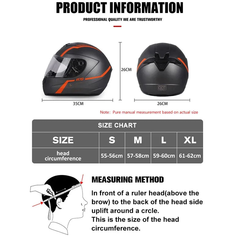 Motorcycle Helmet Safety For Motorcycle Scooter Casco Moto Capacetes Helmets Engine Full Face Casco Integral Motorsiklet Kask