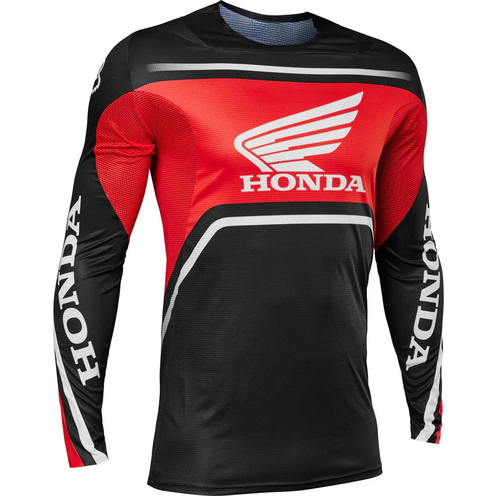 Honda Motocross Cycling Suit Men And Women's Loose Breathable And Comfortable Top Outdoor Motorcycle Racing Casual Sports Shirt