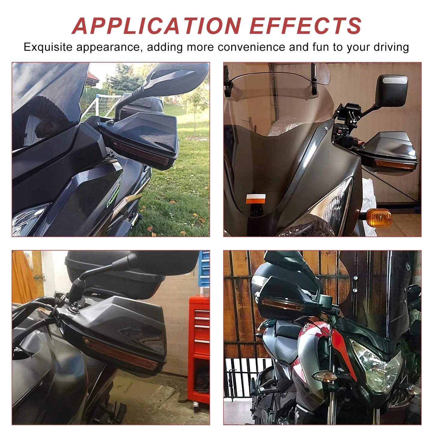 Motorcycle Hand Guard Handguard Shield Windproof Motorbike Motocross Universal Protector For Honda Yamaha Suzuki ATV