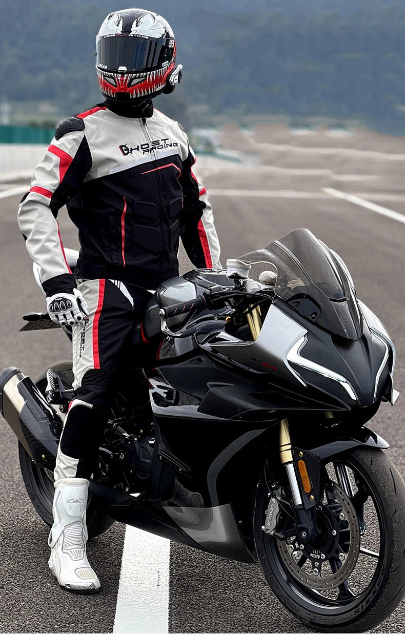 Motorcycle Racing Jacket Waterproof Dirt Bike Pants Set With Protection Racing Suit Motocross Jacket Motor Suit Protective Gear