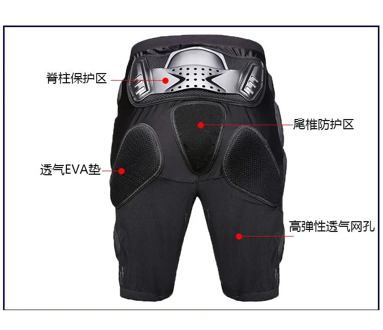 Motorcycle Suit Armor Anti-fall Rider Motorcycle Riding Off-road Protective Racing Armor Pants Set
