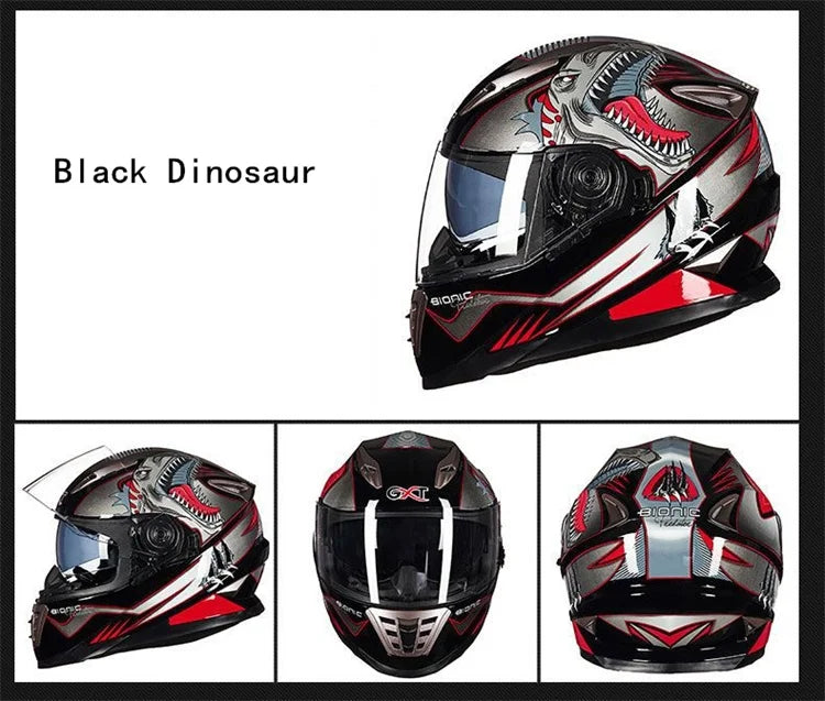 Full Face Motorcycle Helmets Latest Downhill Racing Motorbike Riding Casco Capacete De Moto DOT Approved For Men Women Kask GXT