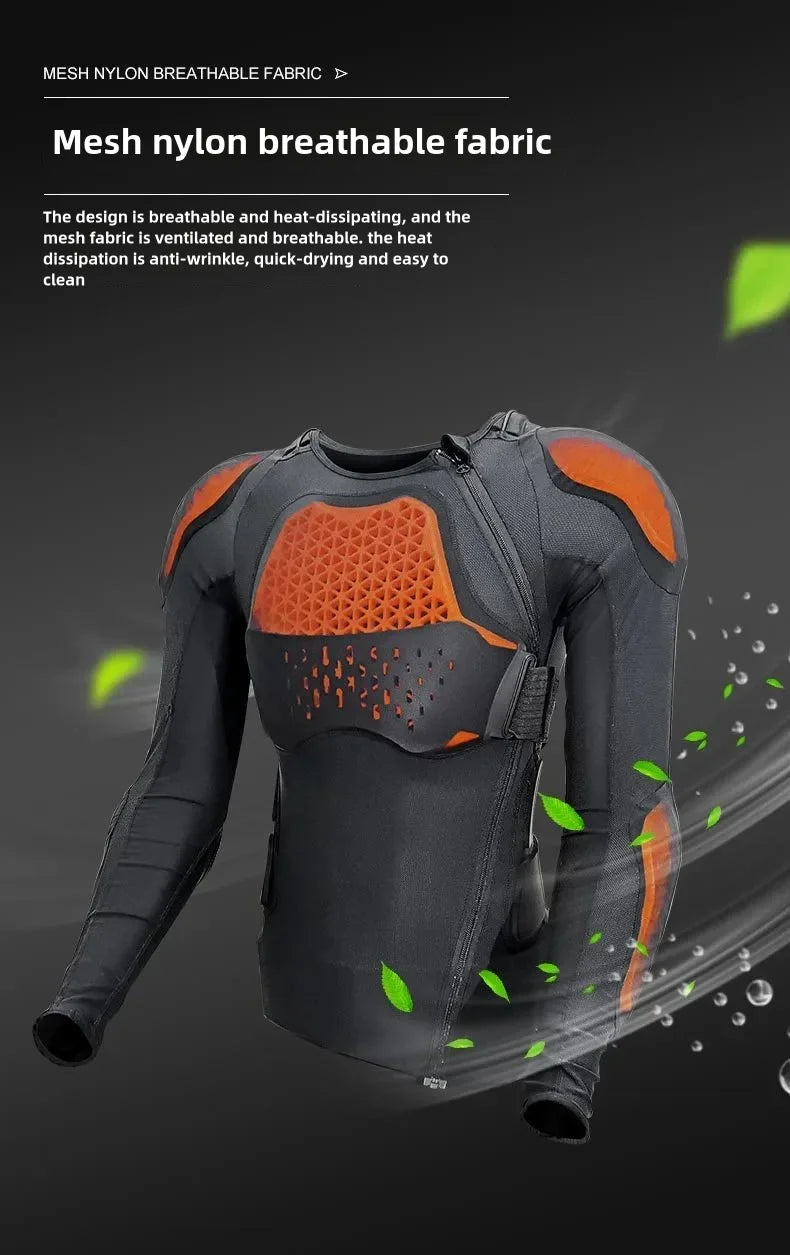 Motorcycle HelmetSP2 Protective Gear Motorcycle Riding Suit Equipment,  Locomotive Breathable Off-road Anti-drop Suit Universal