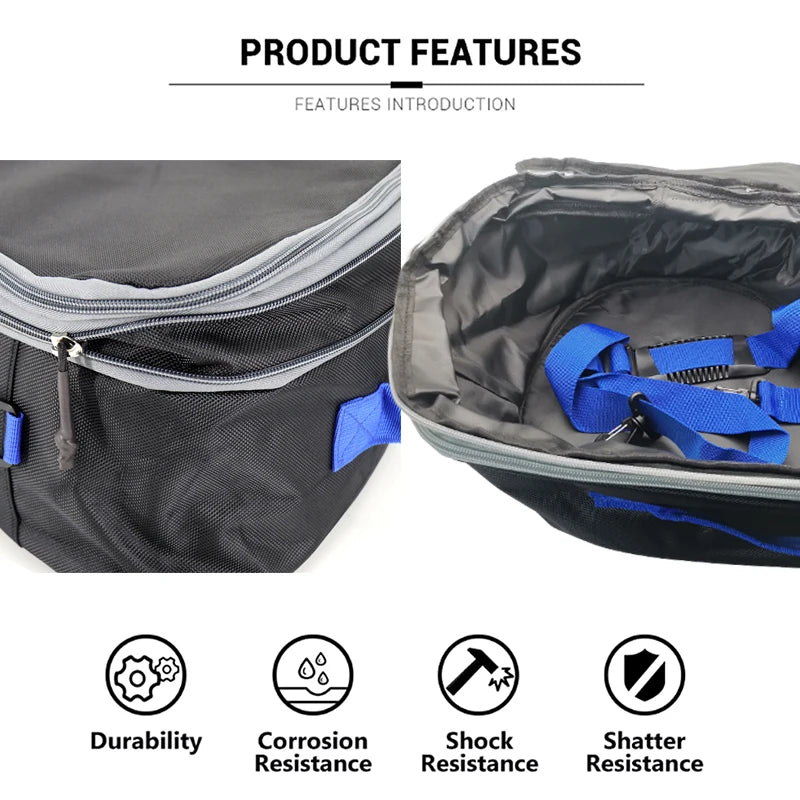 Motorcycle Suitcases Inner Bags Toolbox Tail Box Pannier Saddlebag For YAMAHA Tracer 9 Tracer9 GT Waterproof Motorcycle Bag