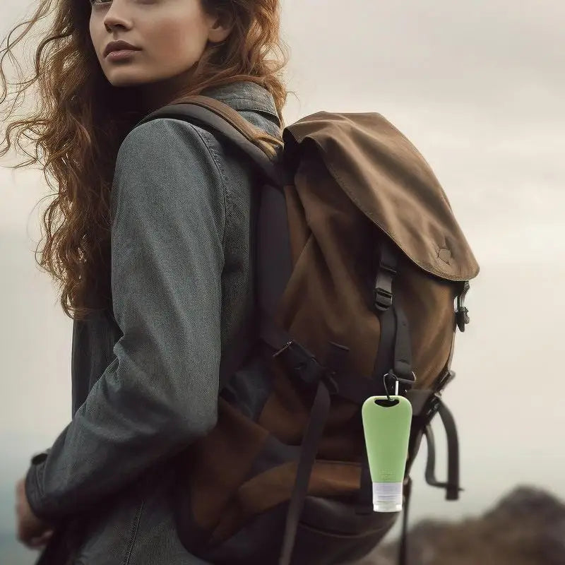 Travel Shampoo Bottles Silicone Dog Food Container 90ml Puppy Necessities Pet Accessories for Body Wash Lotions Cream