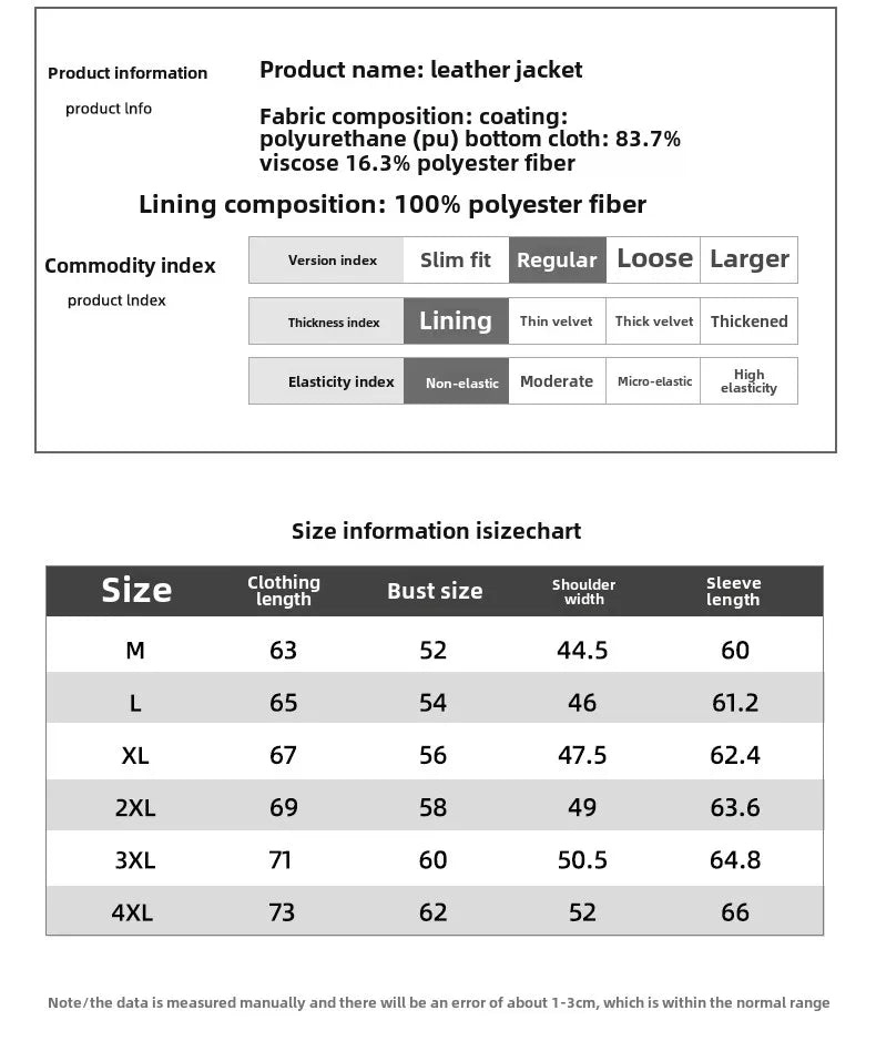 Motorcycle suit men's racing suit motorcycle suit protective equipment windproof and waterproof business casual leather jacket