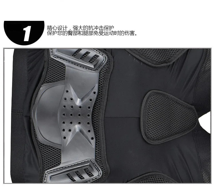Motorcycle Suit Armor Anti-fall Rider Motorcycle Riding Off-road Protective Racing Armor Pants Set