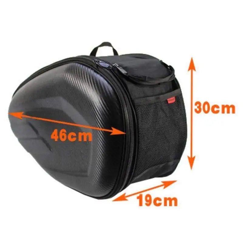 Motorcycle Waterproof Saddle Bag / Motorcycle Side Helmet Riding Travel Bags + Rain Cover One Pair