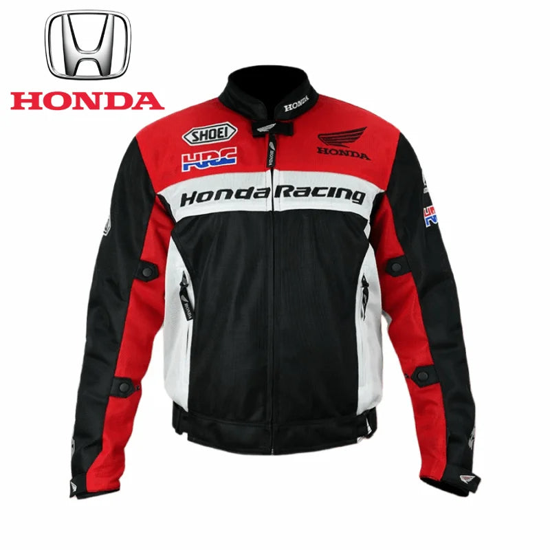 Honda jacket off-road motorcycle racing suit men's and women's summer anti fall breathable mesh jacket HRC cycling suit