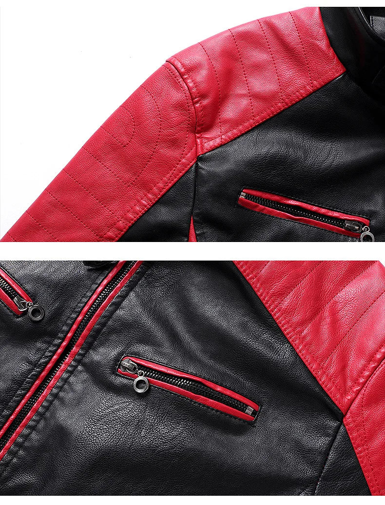 Personalized Outdoor Motorcycle Riding Suits for Young People, Spring and Autumn Stand - Collar Zipper Casual Jackets. M-5XL
