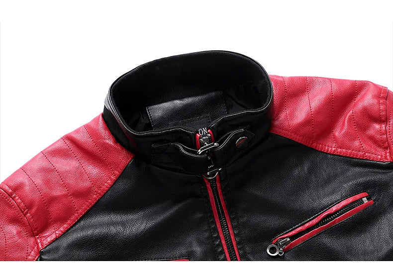 Personalized Outdoor Motorcycle Riding Suits for Young People, Spring and Autumn Stand - Collar Zipper Casual Jackets. M-5XL