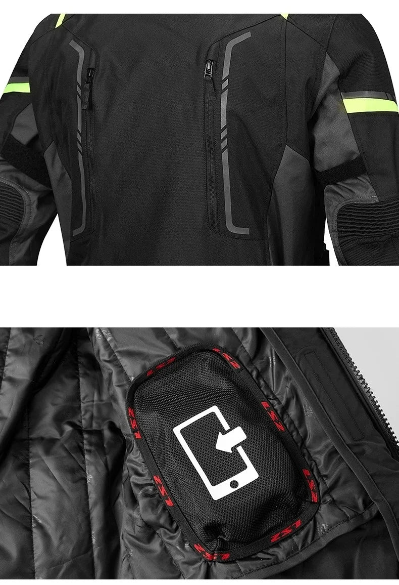 LS2 NARVIK motorcycle riding suit MJ147 men's motorcycle pull car fall waterproof motorcycle jacket