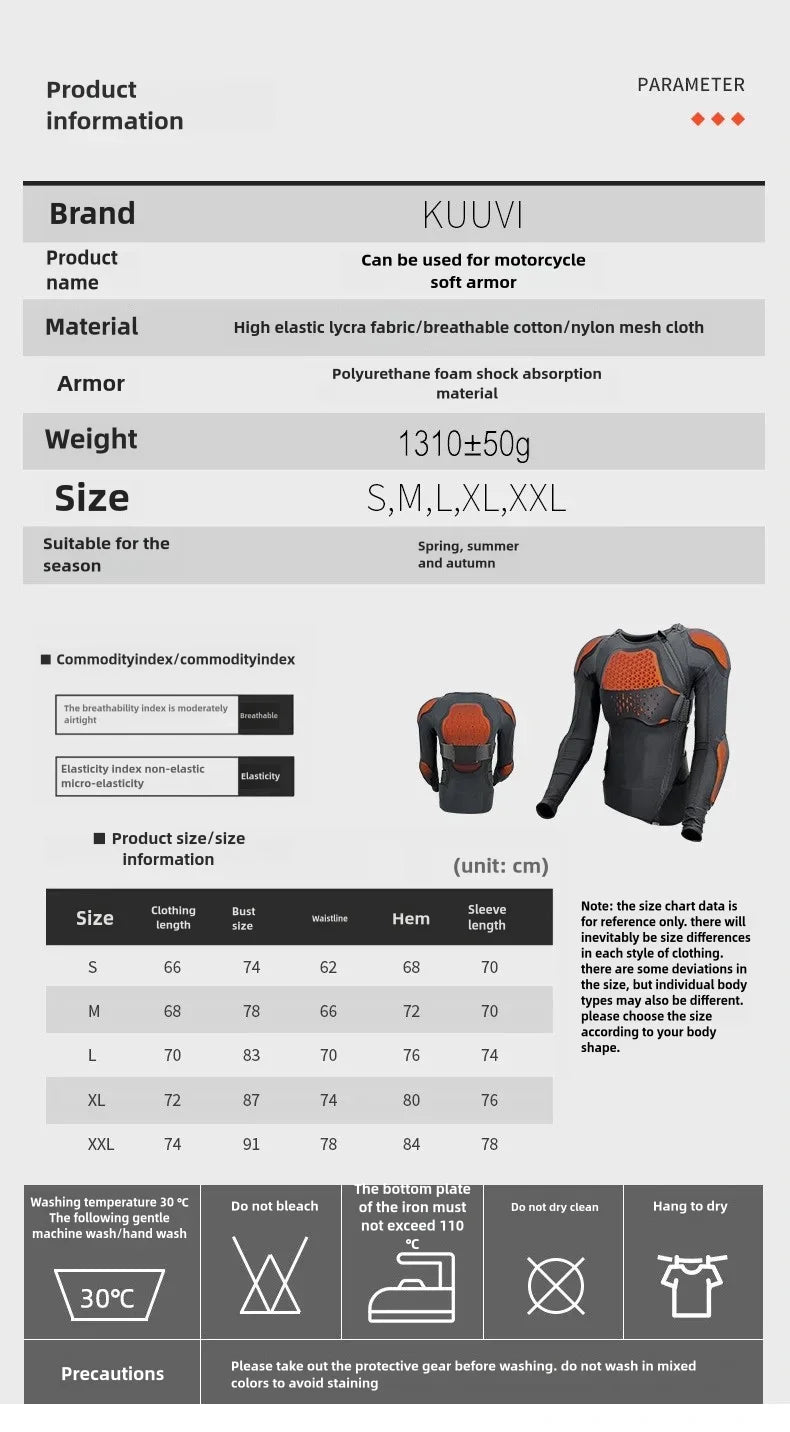 Motorcycle HelmetSP2 Protective Gear Motorcycle Riding Suit Equipment,  Locomotive Breathable Off-road Anti-drop Suit Universal