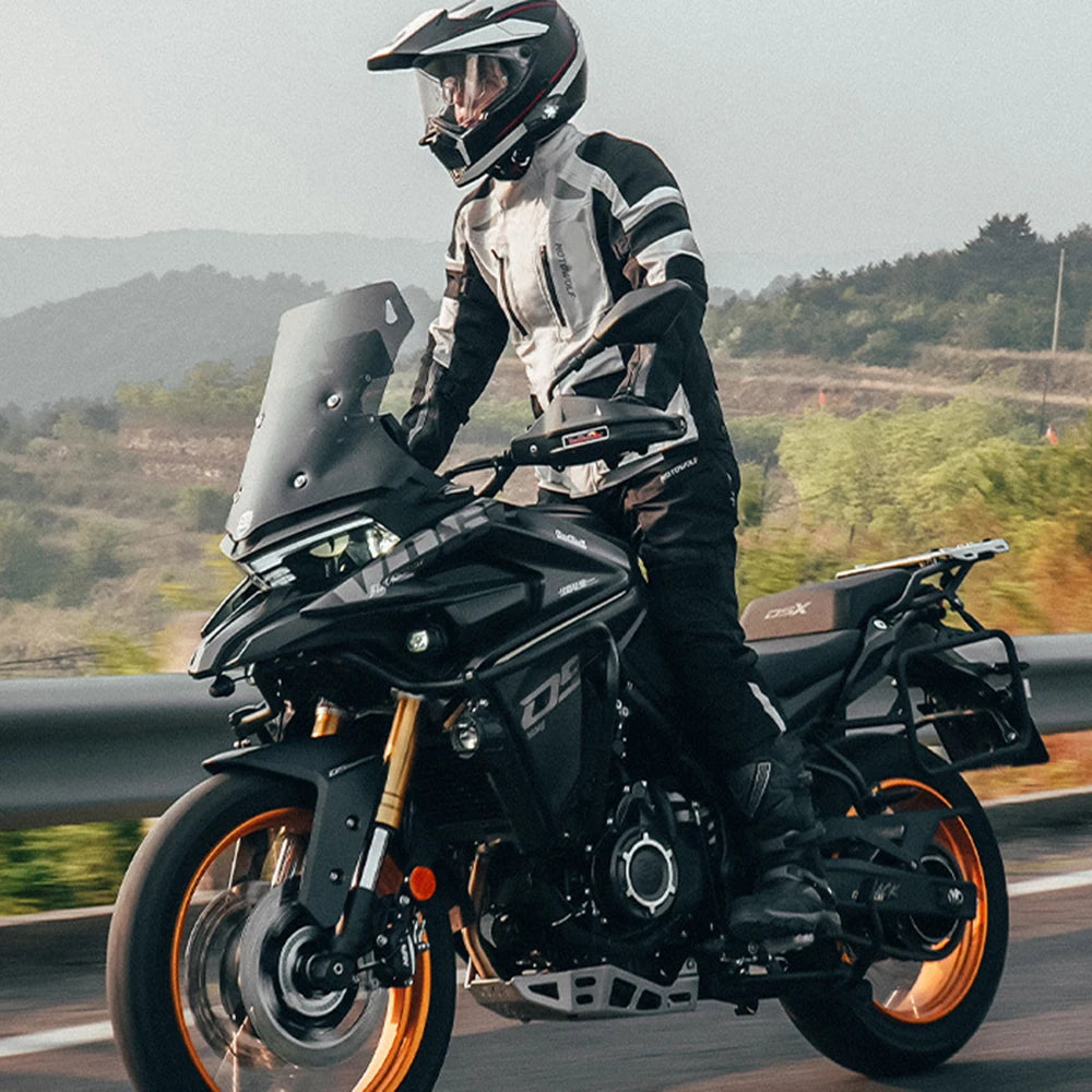 Motorcycle Travel Long-Distance Riding Rally Suit Built-in CE Protective Waterproof Anti-Fall Warm Riding Suit Travel Suit