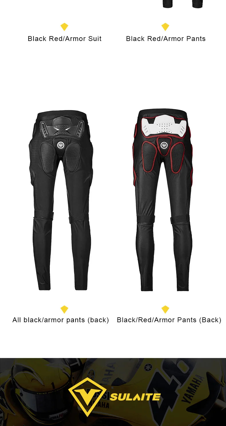 SULAITE Motorcycle Jacket Racing Armor Protector ATV Motocross Body Protection Jacket Clothing Protective Gear