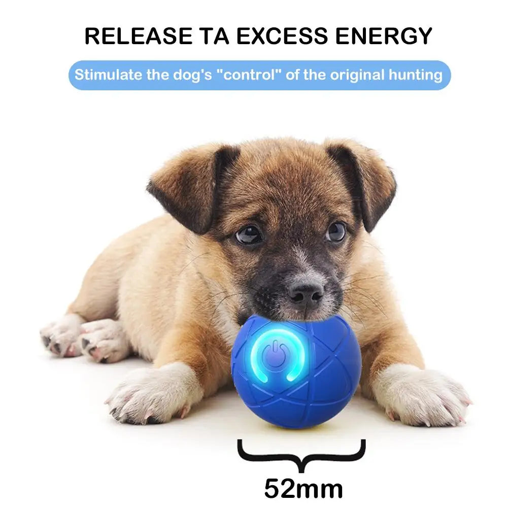 Smart Dog Toy Ball Automatic Rolling Ball Electronic Interactive Pet Toy Moving Ball Puppy Birthday Gift Cat Products