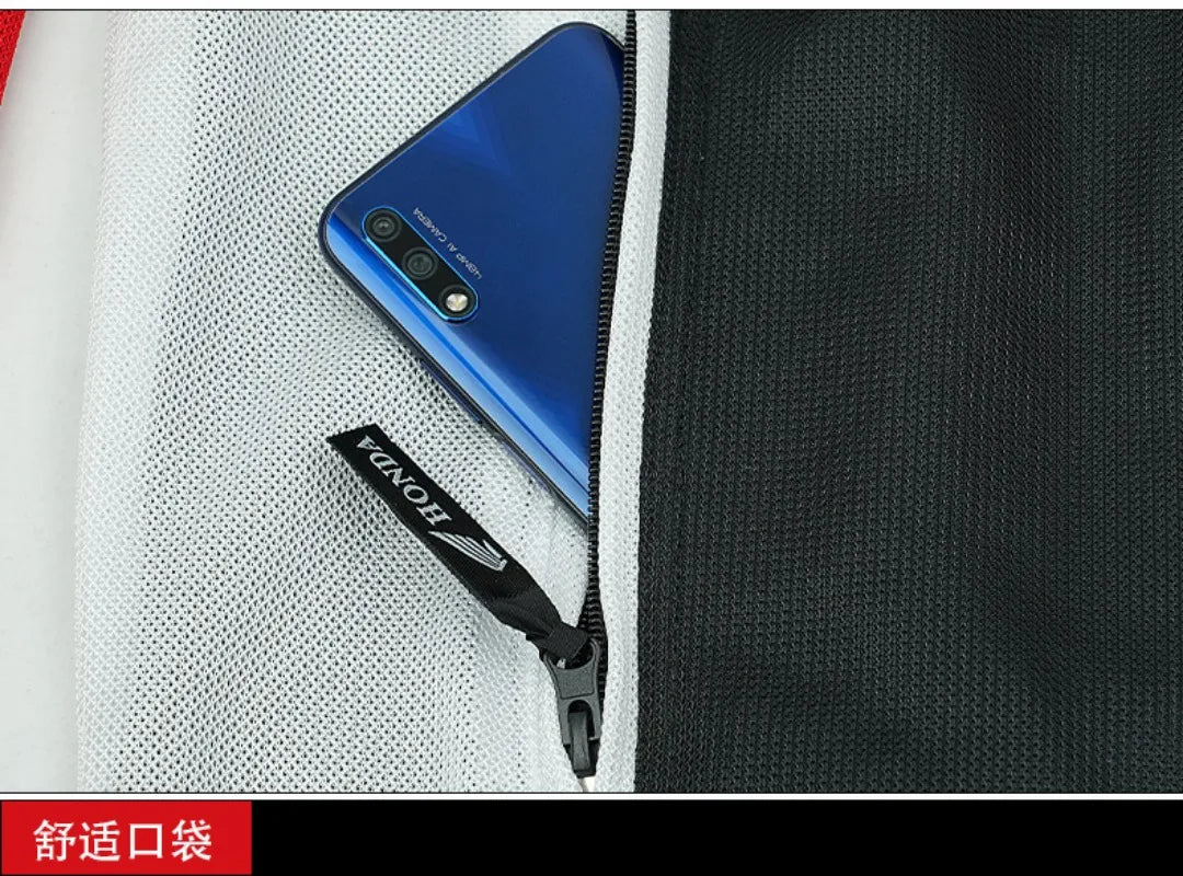 Honda jacket off-road motorcycle racing suit men's and women's summer anti fall breathable mesh jacket HRC cycling suit