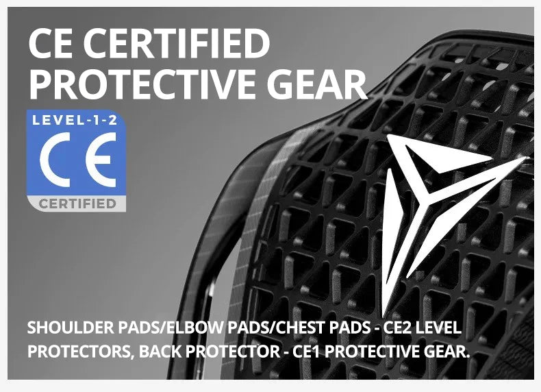 Motorcycle Body Armor Four Seasons Anti-fall Motorbike Riding Armor Full Body Equipment Motocross  Armor Protective Clothing