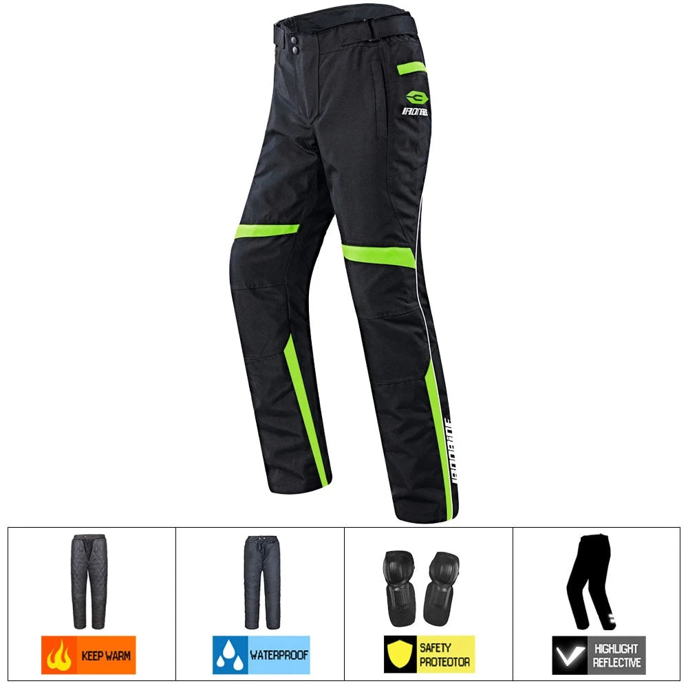 Waterproof Motorcycle Jackets Moto Jacket Pants Suit Motor Jacket For Men Women Interior Detachable Moto Clothes Keep Warm