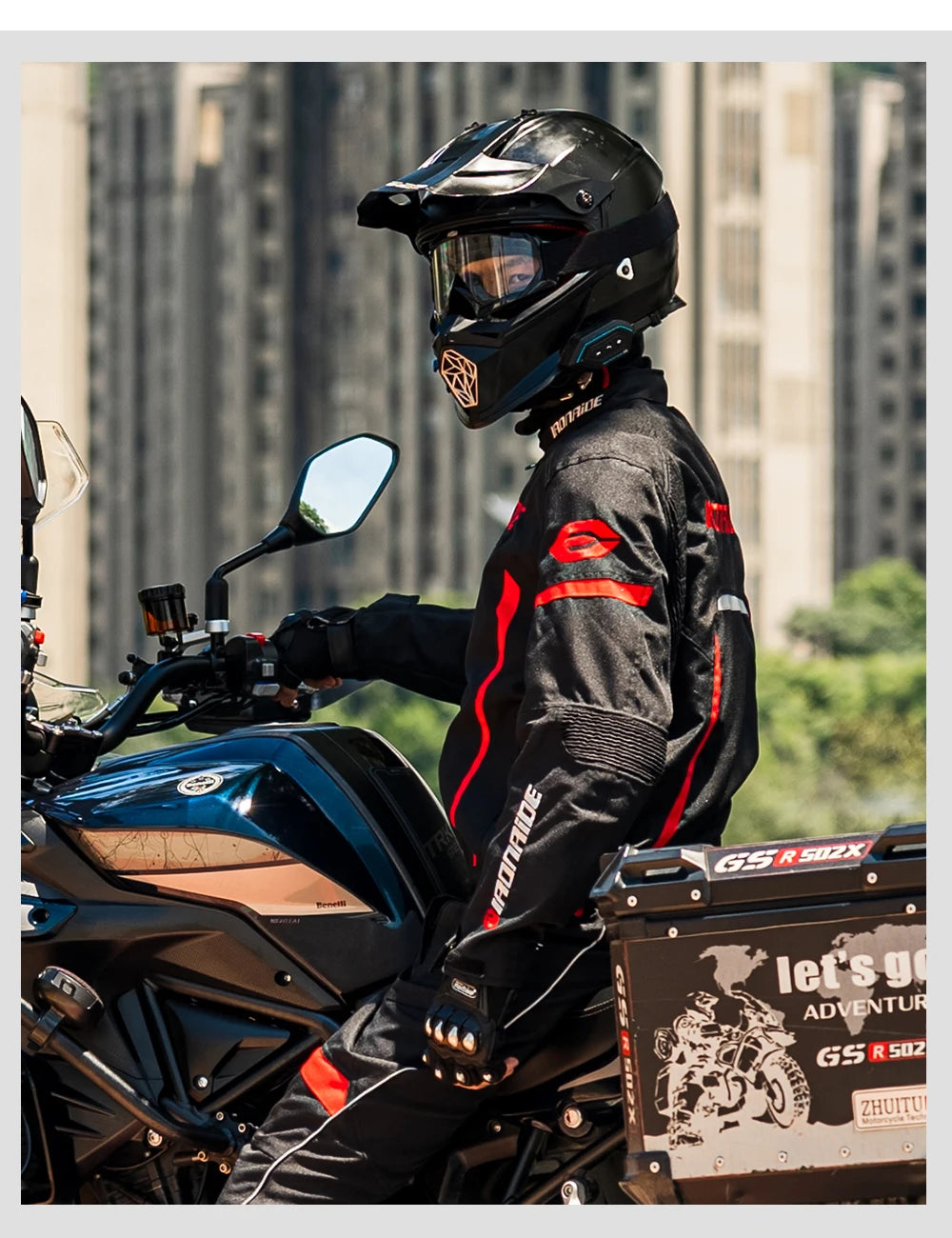 Waterproof Motorcycle Jackets Moto Jacket Pants Suit Motor Jacket For Men Women Interior Detachable Moto Clothes Keep Warm