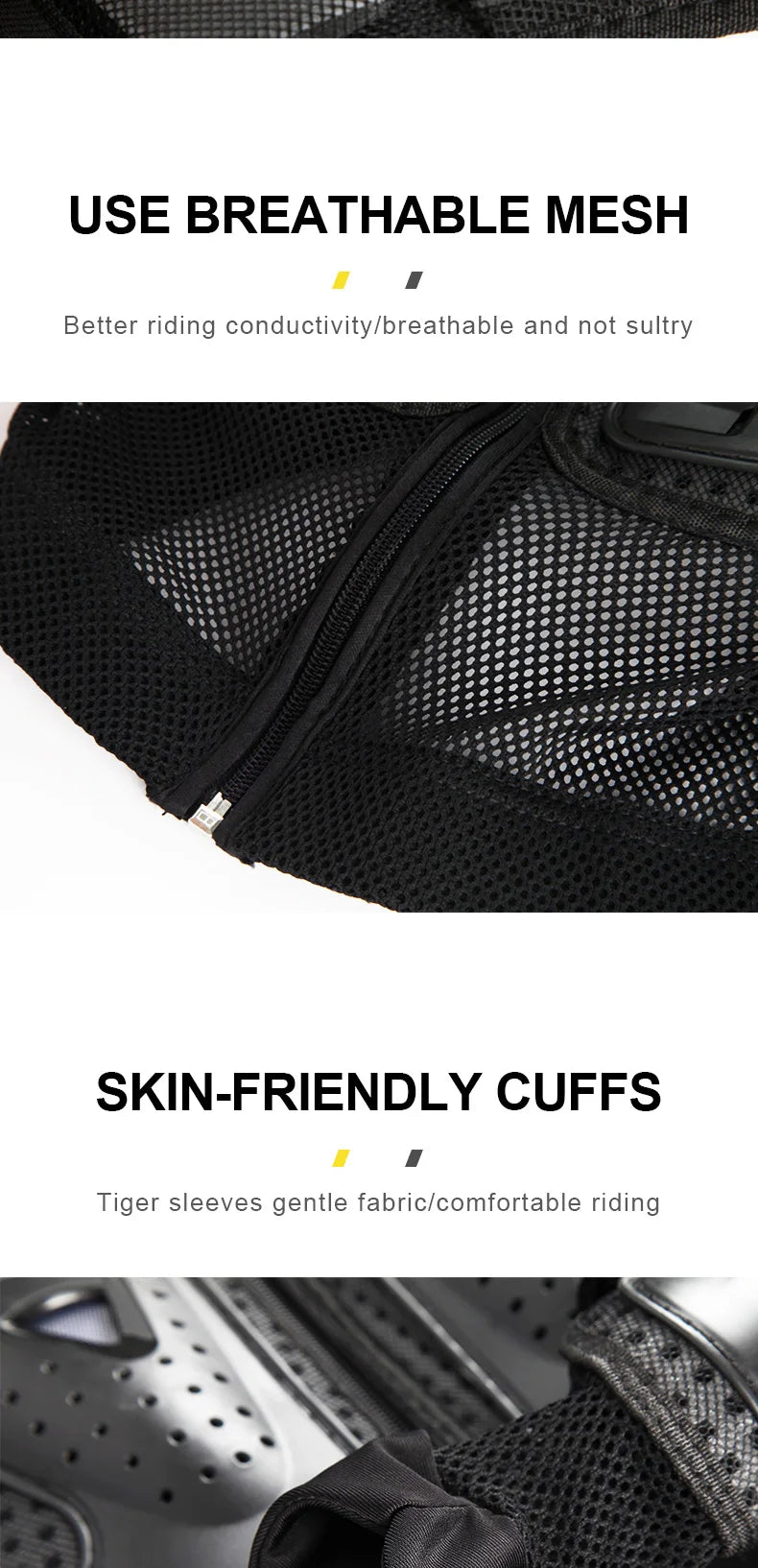 SULAITE Motorcycle Jacket Racing Armor Protector ATV Motocross Body Protection Jacket Clothing Protective Gear