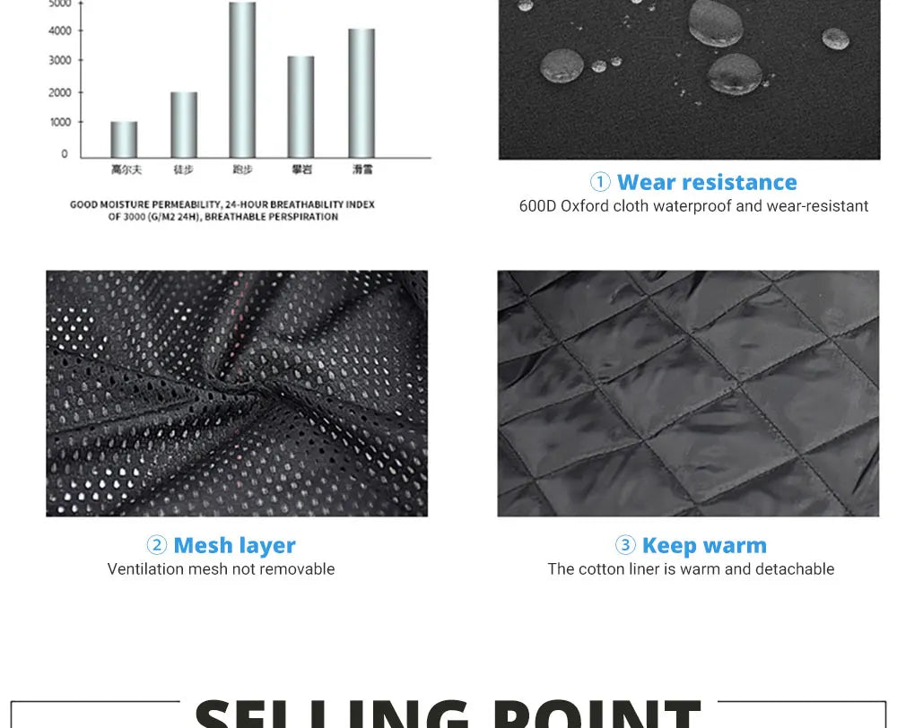 Motorcycle Racing Jacket Waterproof Dirt Bike Pants Set With Protection Racing Suit Motocross Jacket Motor Suit Protective Gear