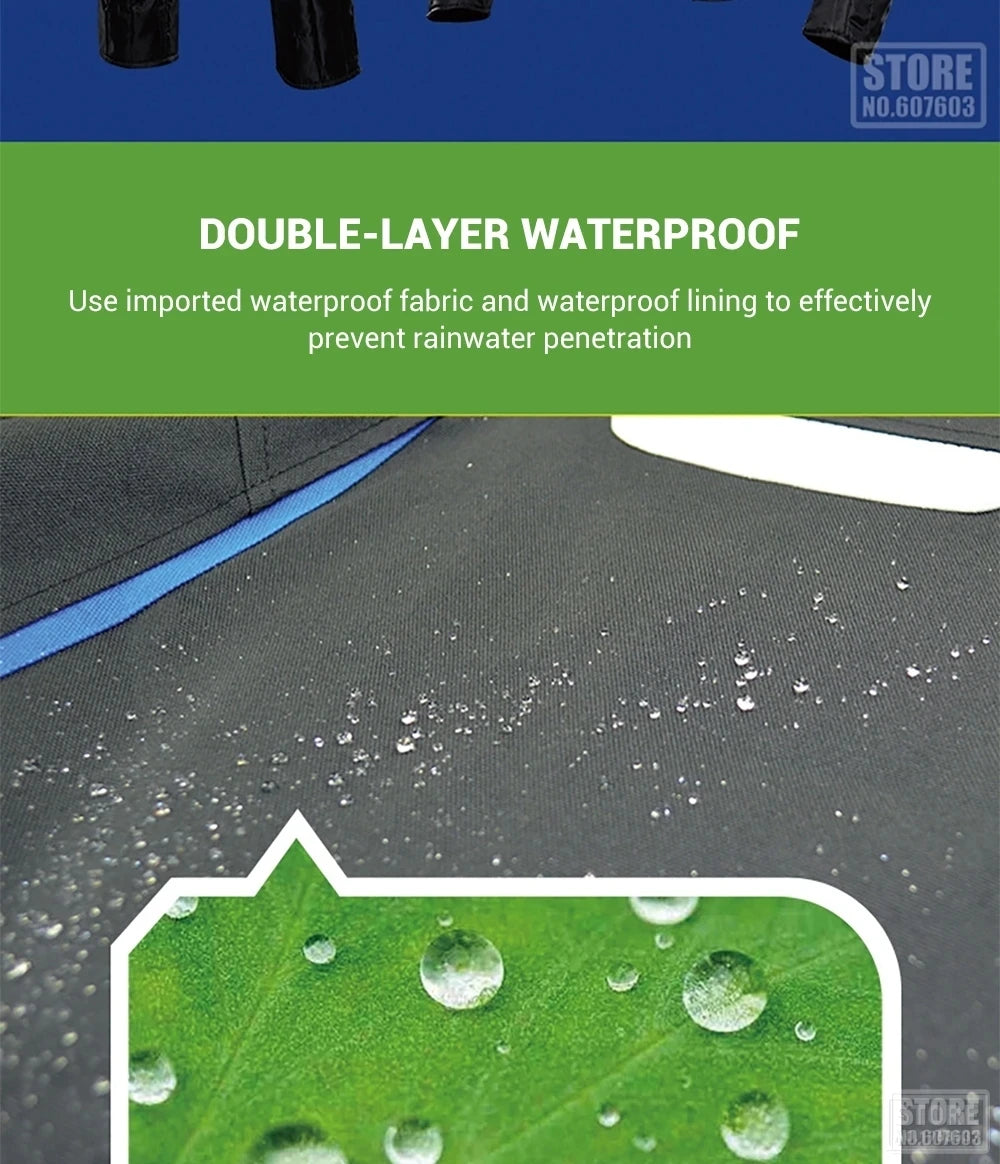 Waterproof Motorcycle Jacket + Pants Suit Summer Winter Body Armor Protective Gear Motocross Jacket Moto Protection Equipment