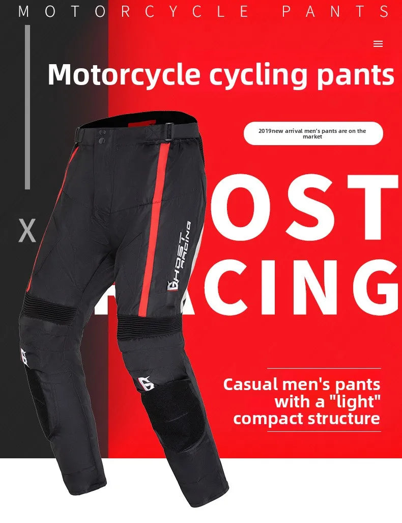Motorcycle Racing Suit CE Anti Fall Rally Suit Wear-resistant Men's Motorcycle Riding Jacket and Pants Removable Lining