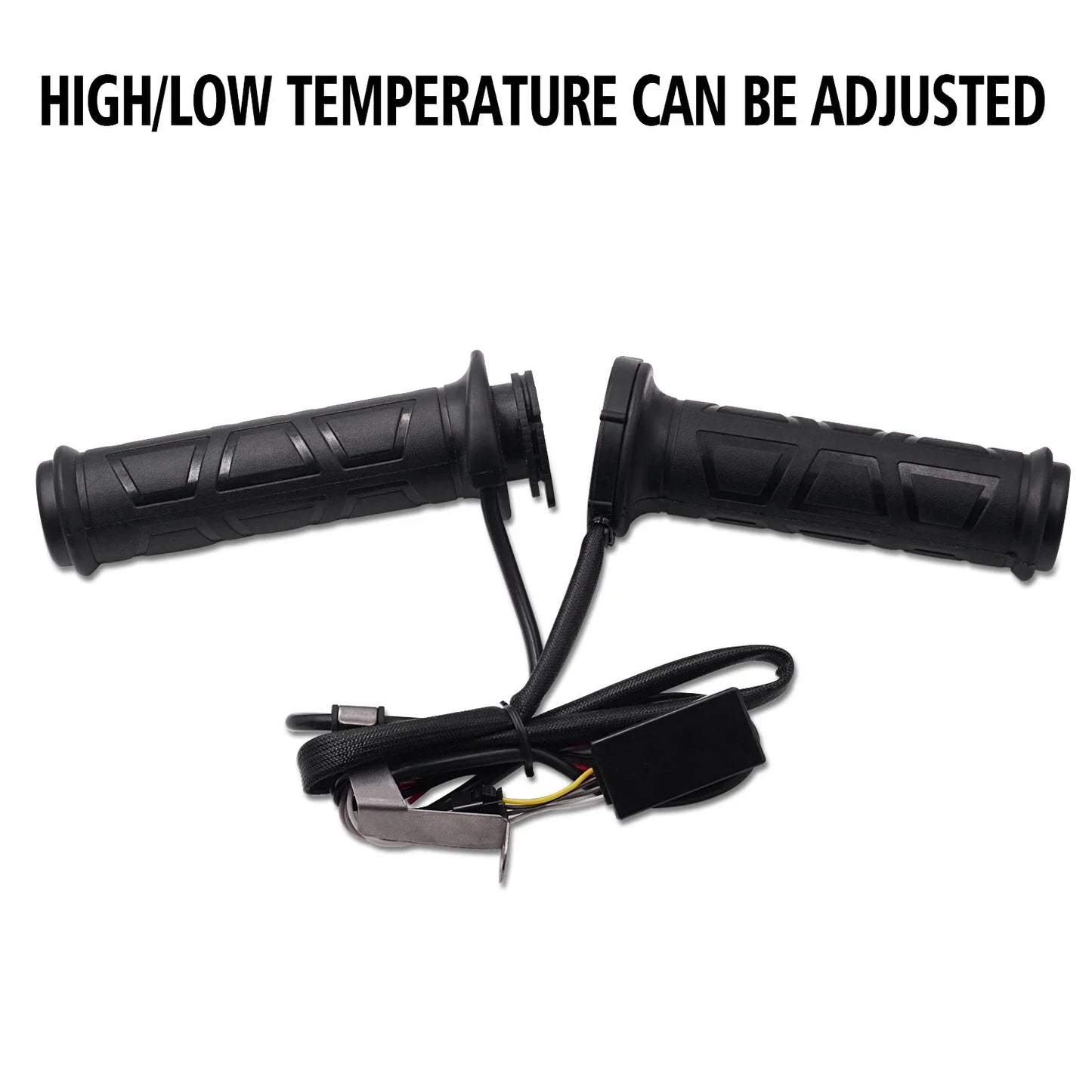 Motorcycle Hand Heated Grips Electric Molded Grips Scooter Moped Bar Hand Warmer 22mm motocross vespa Adjustable Hot Grip Handle