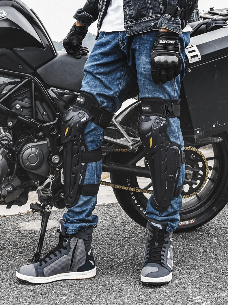 Motocross Knee Pads Moto Protection Riding Elbow Guard Motorcycle Motorbike Off-road Racing MTB Knee Pads